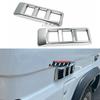 ABS Chrome Car Side Body Fender Vent Cover Trim For Toyota Land Cruiser J70 LC70 LC71 LC76 LC78 LC79 FJ70 FJ71 FJ76 J79 Pickup