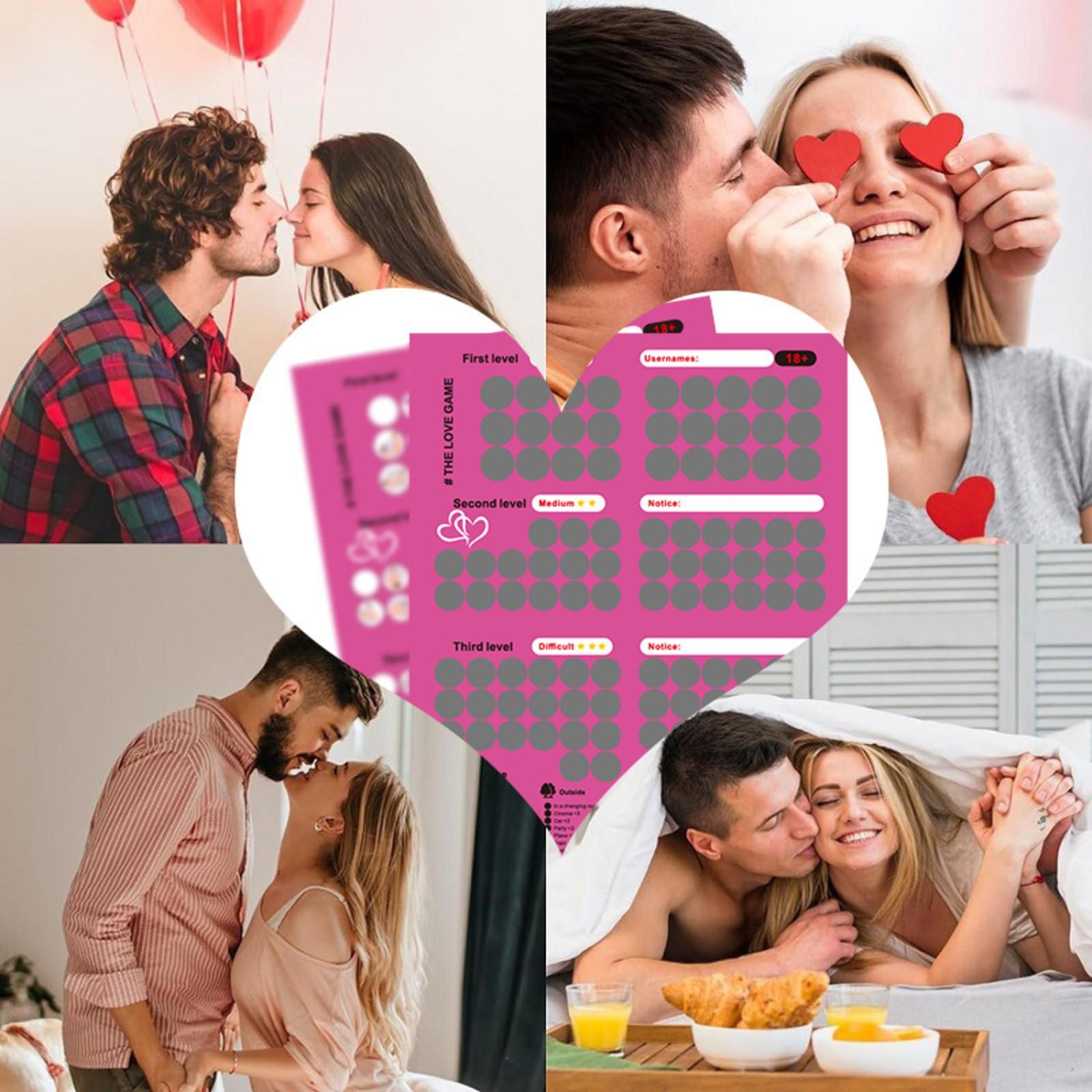 

Valentine s Day Scratch Off 14 Things I Love About You 14 Things Option Customized DIY One Size