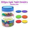 Shapes Montessori Light Table Toys Numbers Sensory Board Learning Toy  Number Counting