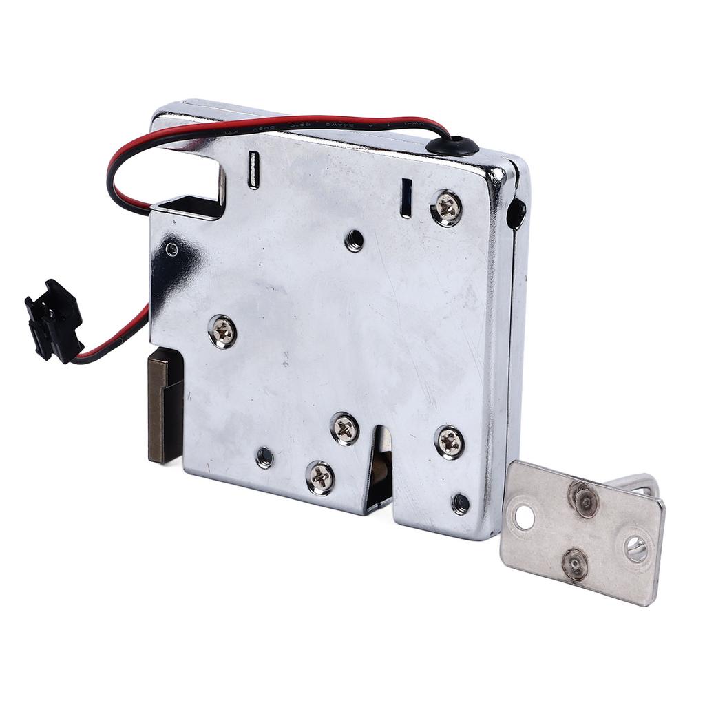 Electric Latch Lock Electromagnetic Control Cabinet Door Locker Solenoid Spring Drawer Lock 24V