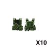 Military Weapons Accessories Building Blocks Russian Special Forces AK Rifles Tactical Bulletproof Vests Equipments Bricks Toys