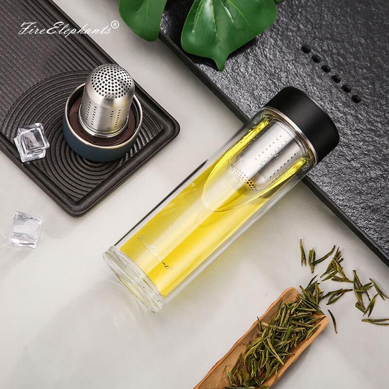 Huoxiang Yogurman Tea Master Glass Tumbler 350ml