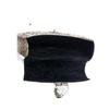 Silberweiße Clutches Vintage Handgefertigt Messing Metall Geldbörse Hand Clutch Handtasche Für Frauen Party Braut Ehe Clutch