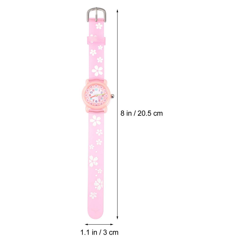1Pcs Waterproof Cartoon Children Watch Kids Watch for Learning to Read Time Fun Educational Design Fits Coats Sweaters Skirts