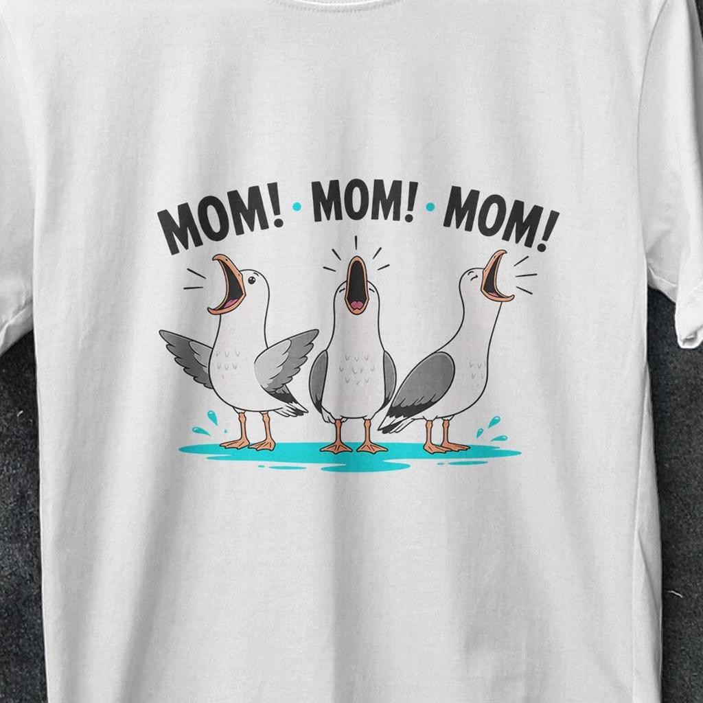 Seagulls Mom Shirt, Seagull Mom Mom,, Funny Mother's Day, Day Gifts, Gift For Mom, Disney T-Shirt, Disney Finding Nemo Seagulls, Bird