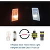 AWALITED 17pcs Pilot Interior LED Lights Kit Super Bright LED Map Dome Light Bulbs for 2009 2010 2011 2012 2013 2014 2015 Honda Pilot All Models