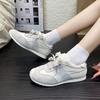 Fashion 2025 Brand Ladies Shoes Front Lace-up Women's Vulcanize Shoes Fashion Color Matching Light Best Seller Comfortable Casual Shoes