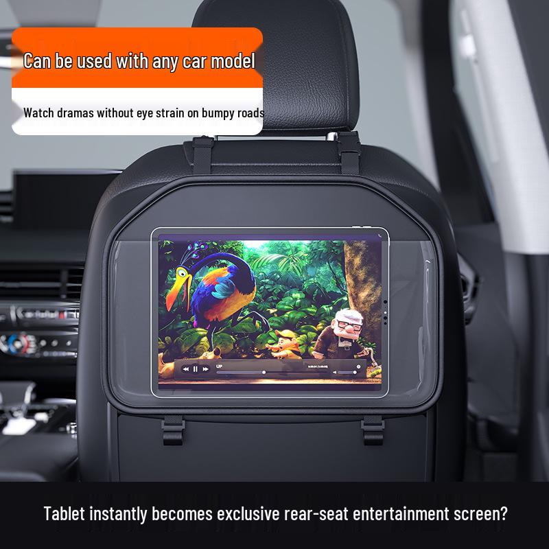 Car Back Seat Organizer for Road Trips & Binge-Watching