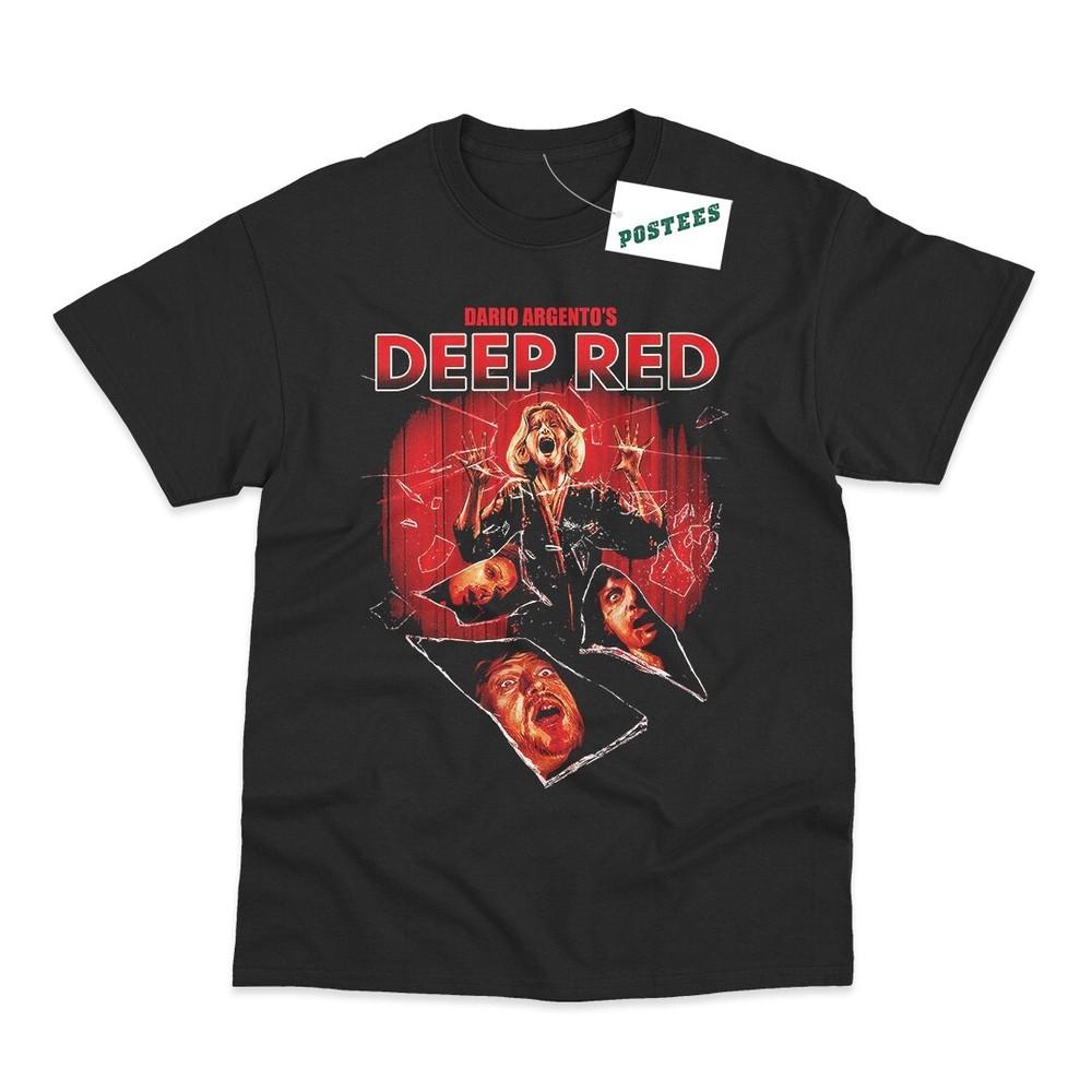 

Deep Red (1975) Movie Poster Style Inspired Direct To Garment Printed T-Shirt XL