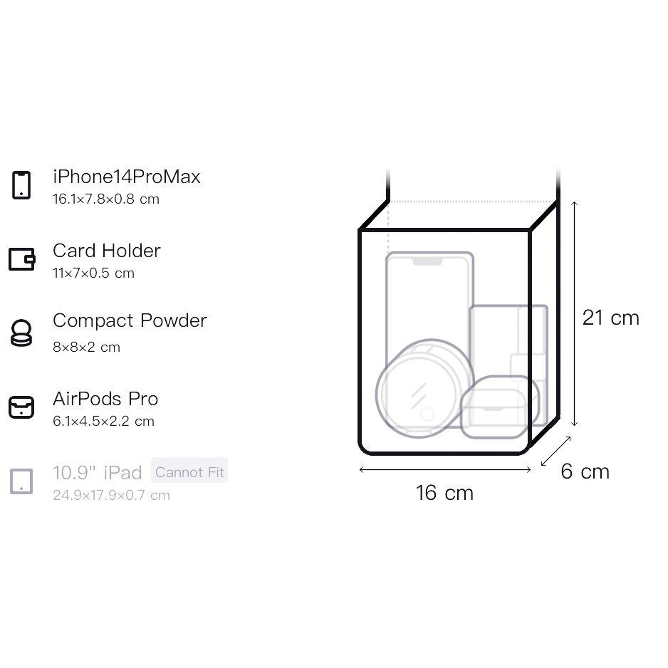 The North Face 2L Breeze Casual Sports Zipper Shoulder Bag Outdoor Unisex bags Black White NN2PQ04C