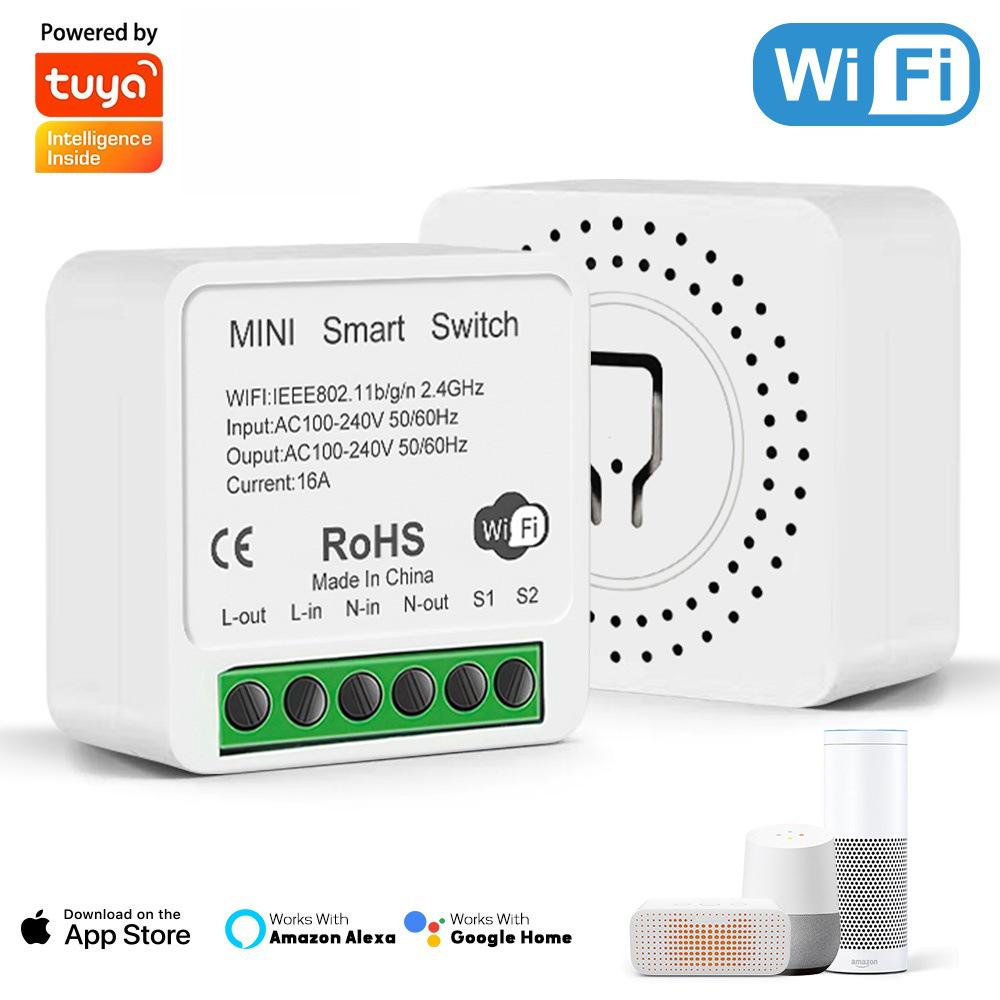 Graffiti Zigbee/WiFi Smart Multi-channel Switch: On-Off, Dry Contact, Curtain Control, Dimming, Metering Compatibility