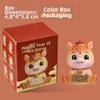Resin Head-shaking Horse Figurine Cartoon Horse Wealth Lucky Charm Creative Desktop Ornament  Gift