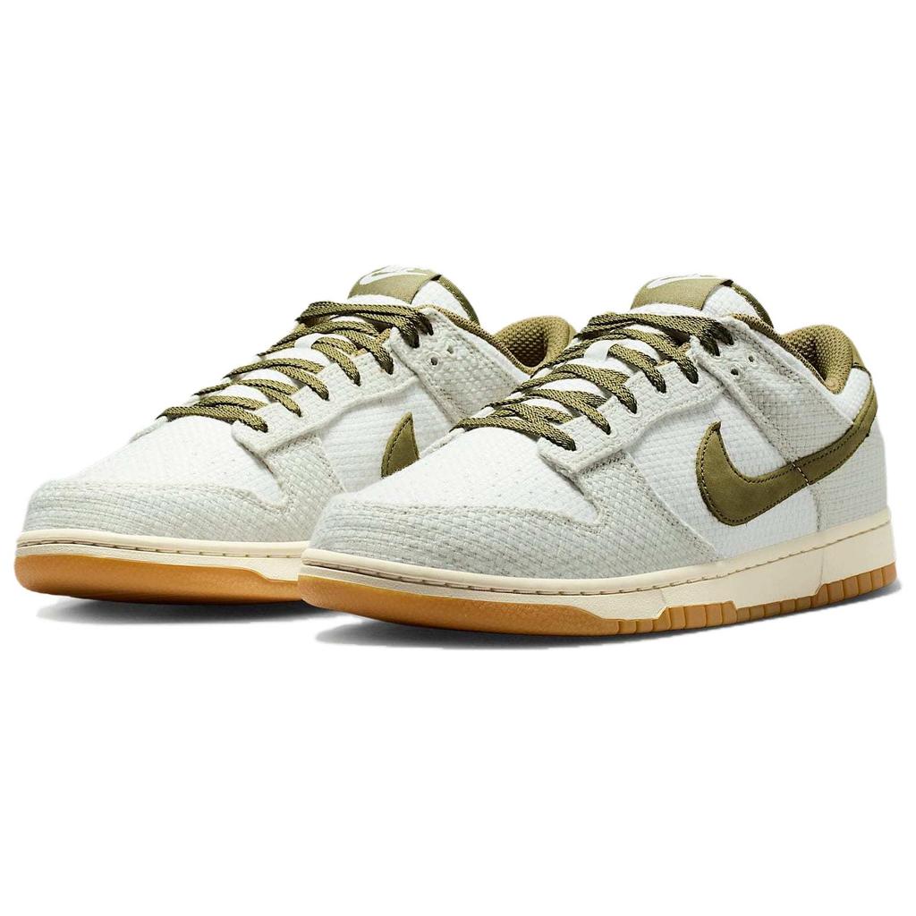 Nike Dunk Low Retro SE Comfortable Fit Low Top Skate Shoes Men Sneaker White Green II7078001