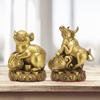 12 Chinese Pure Copper Zodiac Animal Figurines Set, Rat, Ox, Tiger, Rabbit, Dragon, Snake, Horse, Goat, Monkey, Rooster, Dog,Pig
