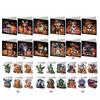 6PCS DIY Rhinestone Diamond Art Mosaic Postcards Halloween Designs Diamond Art Handmade Cards Congratulations Cards & Gifts