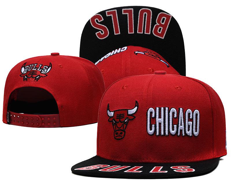 Chicago Bulls Cross Bull Embroidered Duckbill Cap, Unisex Korean Style Baseball Hat