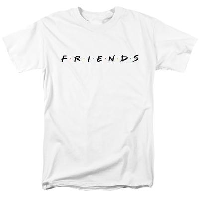 Friends Logós Férfi Póló Fehér Hivatalosan Engedélyezett