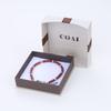 Koai 4mm Red Jasper Amulet Bracelet for Men Fleur-de-Lis