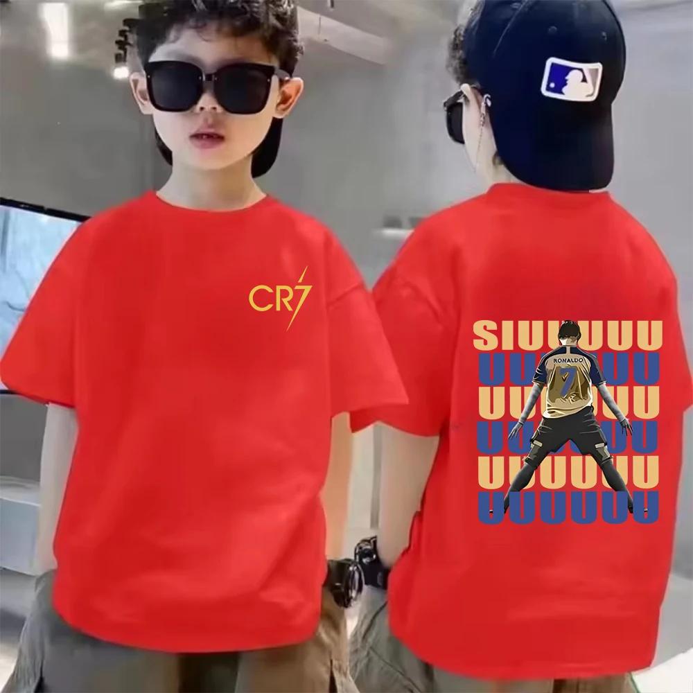 Summer children's T-shirt boys casual fashion short sleeved children's idol clothing T-shirt