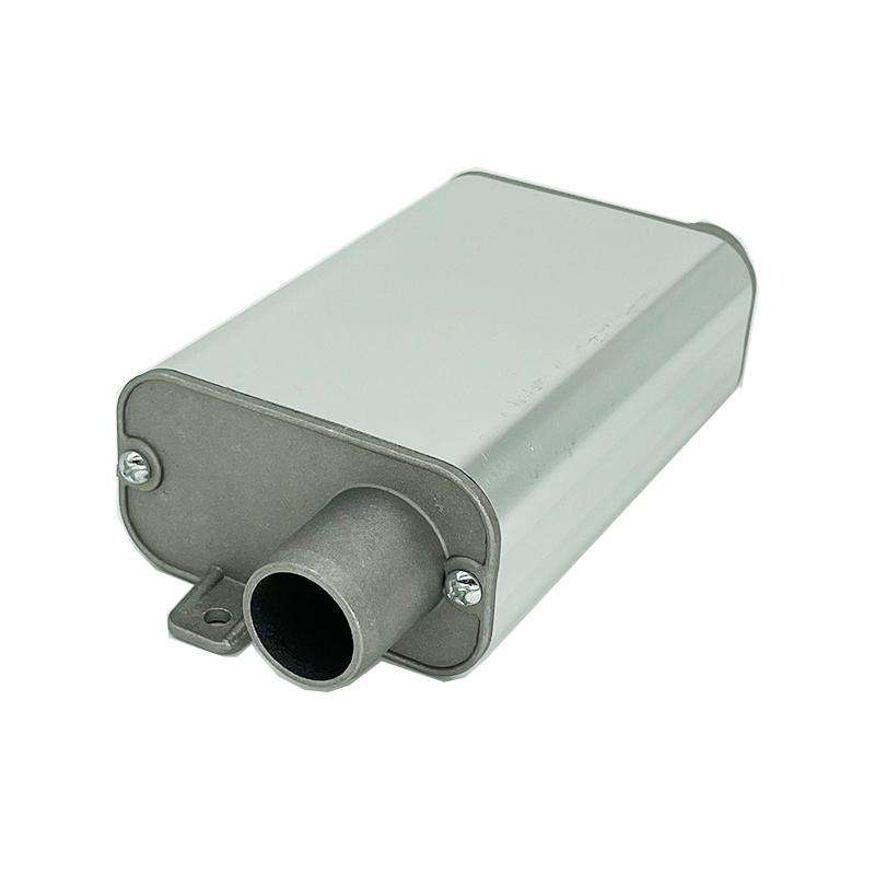 Small Size 24mm Muffler Silencer S Curved Air Diesel Parking Heater Exhaust Pipe Aluminum Alloy For Car Truck Camper VAN RV