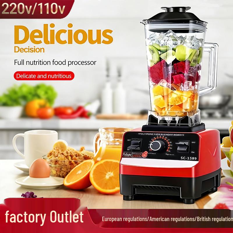 

2-in-1 Baby Food Blender & Juicer: Household Smoothie Maker, Grinder, and Mixer. Red 2001 EU