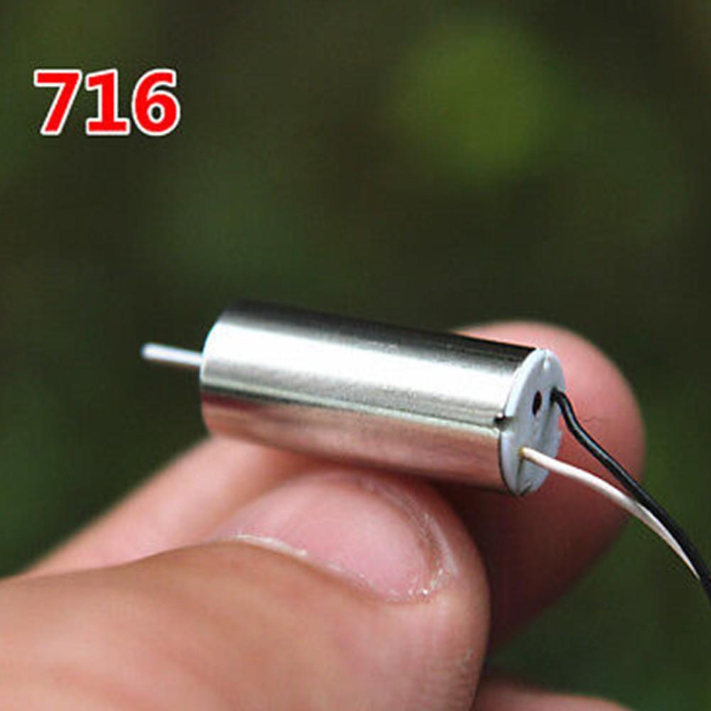 DC3.7V 40000-50000 U/min 612 614 716 Hohlbechermotor Kernloser Motor - Für RC HM