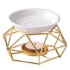 Gold Candle Essential Oil Burner Romantic Incense Burner Tealight Holder  Yoga Studio