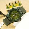 Men's Watch With Sport Military Analog Design And Durable Nylon Strap Ideal Gift