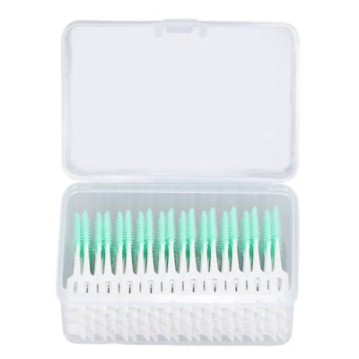 Interdental Brush Disposable Soft Dental Cleaning Floss Toothpicks for Oral Care Adults Children
