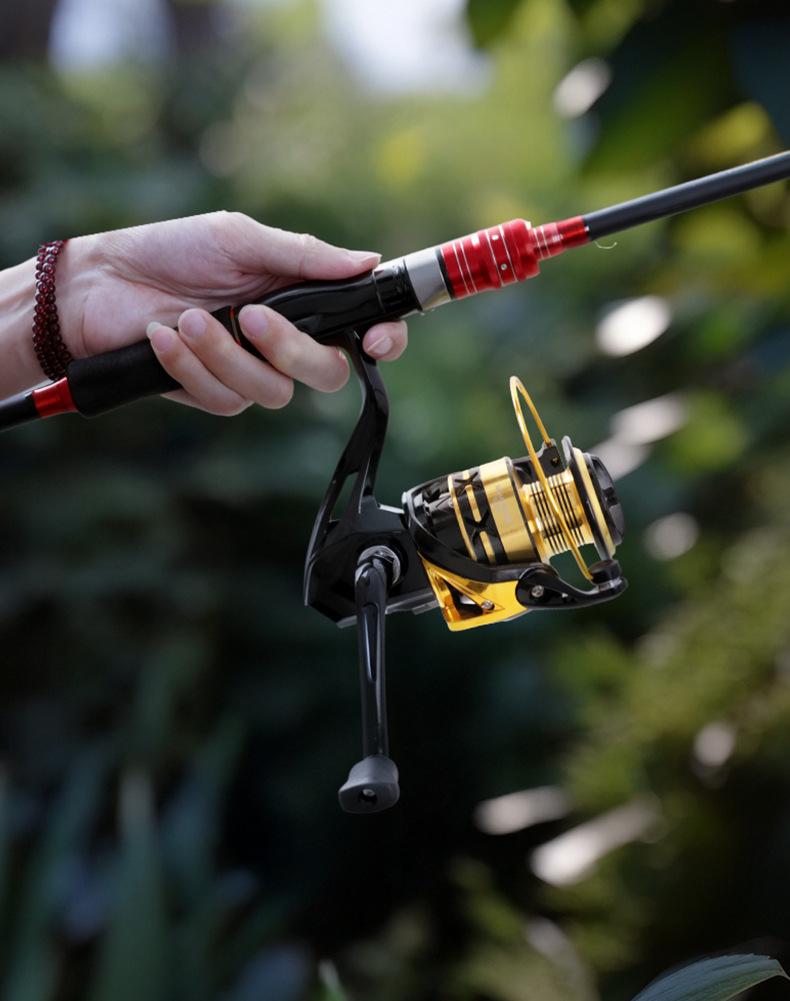 Cross-Country Long-Cast All-Metal Spinning Reel with Oblique Mouth and Metal Line Cup for Sea Rods