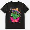 Bright And Colorful Mexican Fiesta Cactus Unisex T-shirt Tops Tees Unisex