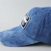 Military Fade Denim Low Cap Embroidered Hat American Casual Summer Baseball Cap Indigo 068 [Avirex] Men's MA-1