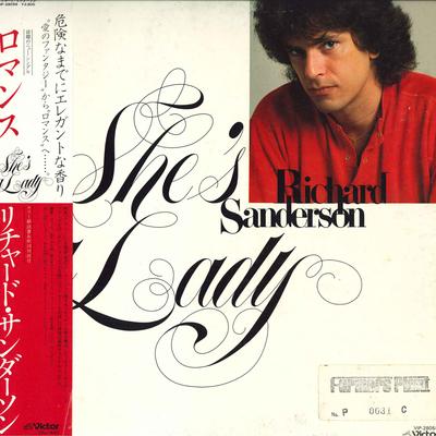 LP Record RICHARD SANDERSON  Shes A Lady VIP28058 VICTOR 1982 Japan Obi Pop Used