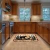 Bear Rug Mat Farmhouse Bathroom Rugs Animal Black Bear Forest Trees Rustic Cabin Carpet Camping Bath Rug Sets for Bathroom Bedroom Kitchen Outdoor