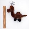 Plush Camel & Alpaca Keychain - Cartoon Animal Doll Pendant Gift