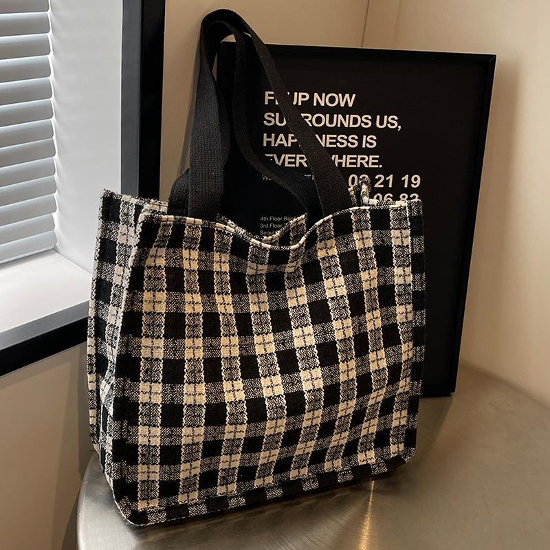 Hochwertige Nischen-Einkaufstasche für Damen, neue modische Ein-Schulter-Muttertasche für Damen, Ins College-Studenten-Klassentasche