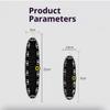 Solar Warning Light Car Rear Collision Prevention Free Breathing Light Motorcycl Electric Vehicle Bicycle Led Tail Flashing Ligh