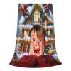Flannel Throw Blanket Home - Comedy Film Home Alone Funny Warm Plush Blankets Soft Bedding for Bed Living Room Home Travel Couch