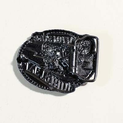 Embossed Skull Pattern Belt Buckle Motorcycle Theme Metal Buckle Belt Accessory For Casual Outfit And Roleplay Activitiy