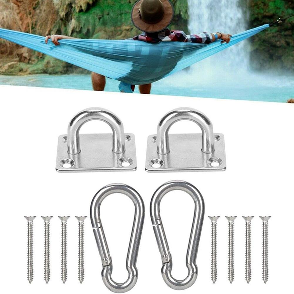 Stainless Heavy Duty Ceiling Hanging Hook Set Swing Chair Bracket Hardware Tool Ceilings Mount Brackets Sandbag Hanging Hook