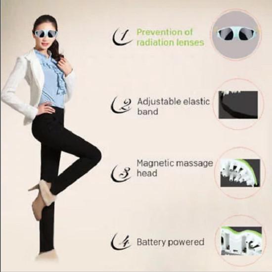 Eye Massager Electric Eyes Protection Device Multi Frequency Vibration Tool