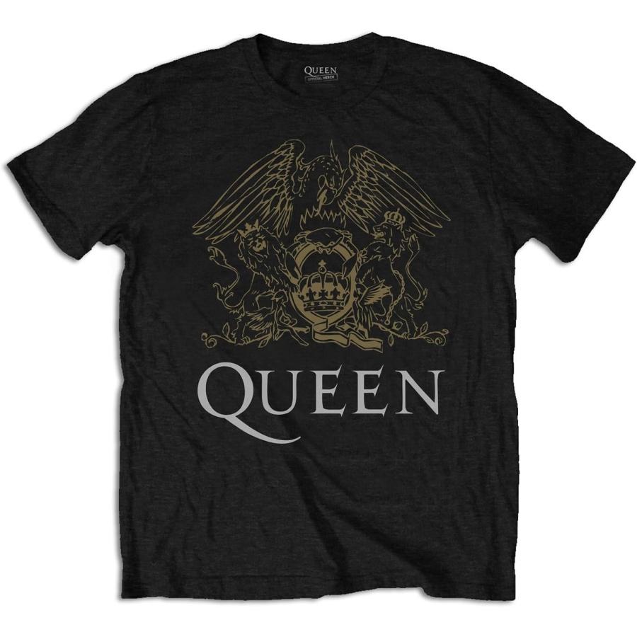 Rockoff Trade Queen Classic Crest Men s Black T-Shirt XXXXXL разноцветный