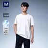Tricou cu Mânecă Scurtă, Respirabil, Seria Aerospațială HLA Hodo pentru Bărbați, Business Casual Ușor