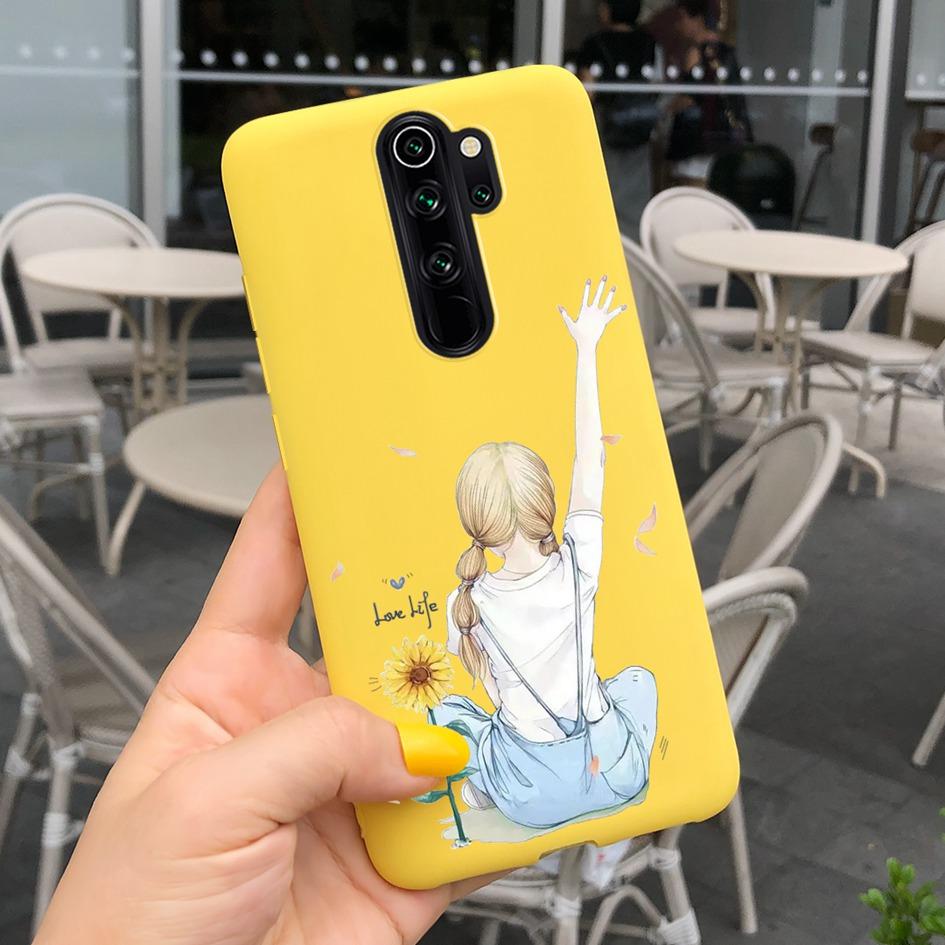 For Xiaomi Redmi Note 8 Pro Case Luxury Landscape Slim Silicone Soft TPU Shockproof Bumper For Xiaomi Redmi Note8 Pro 8Pro Cover