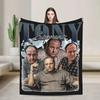 3D Flannel Blanket S-Sopranos Fluffy and Warm Throw Blanket Sofa Cover Bed Sheet Teen Boys Girls Home Decor Nap Gift