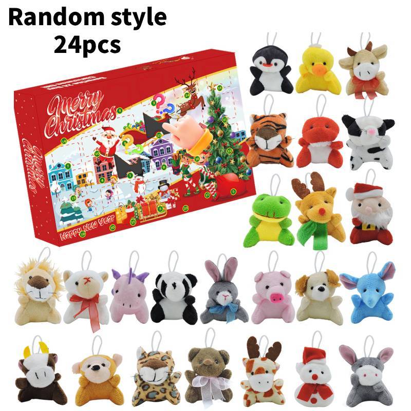 

Рождественские адвент-календари Обратный отсчет Адвент-календарь 24 дня Подарок для мальчиков и девочек