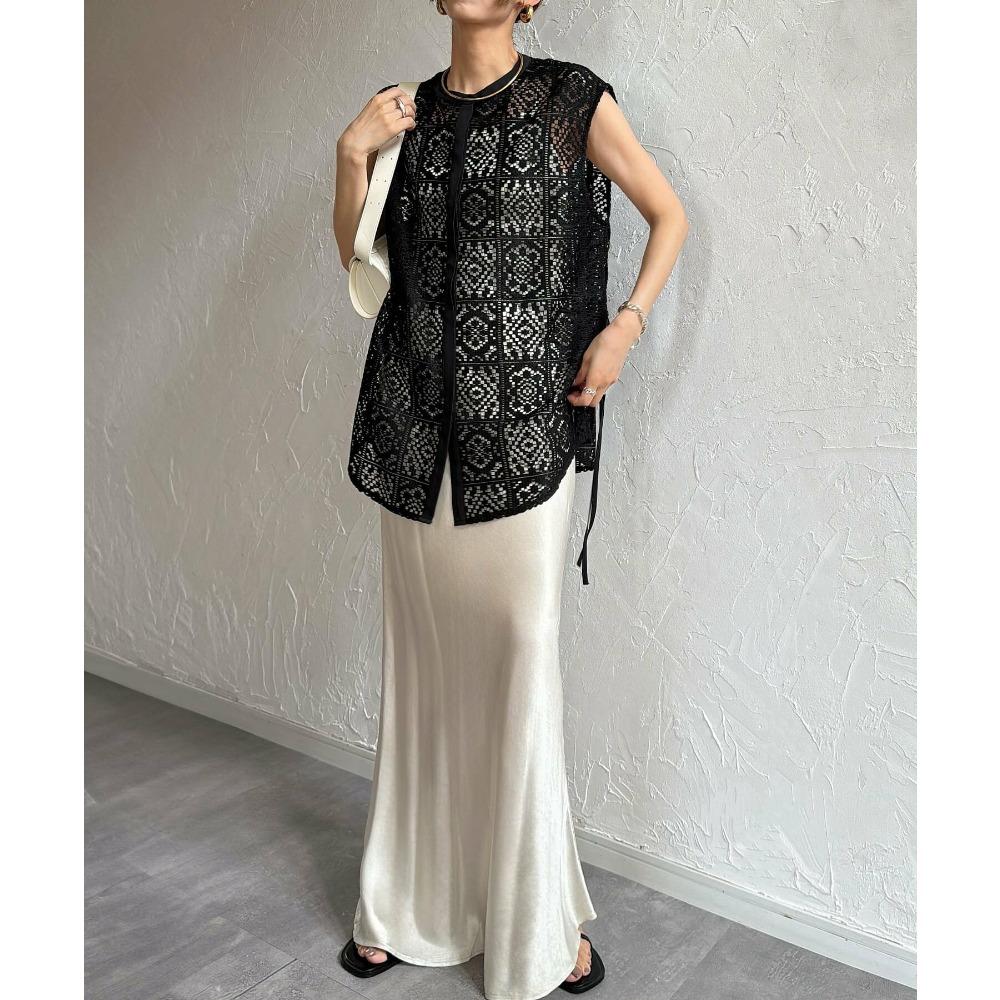 Dimanaf 2025 Summer Shirt Women Lace Blouse Sleeveless  Fashion Tops Tees Loose Tees New White