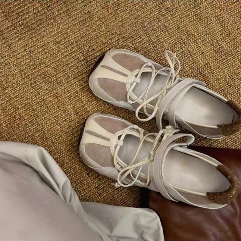 

Балетки для тренировок для женщин Новые повседневные спортивные туфли на мягкой подошве в стиле ретро 40 бежевый