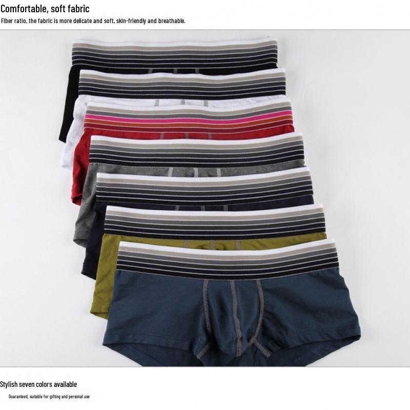 Men's Gradient Waistband Boxer Briefs