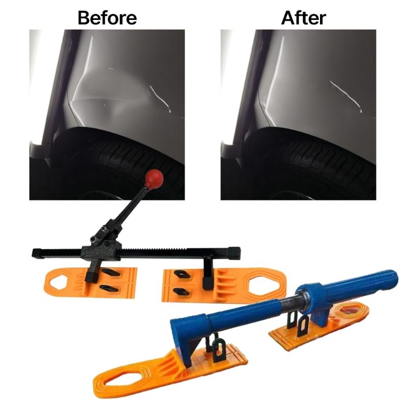 Auto Dent Pullers Kit AdjustableManual Expander Glues Tabs PaintlessDent Repair Kit Dent Lifters Pullers Dent Removal